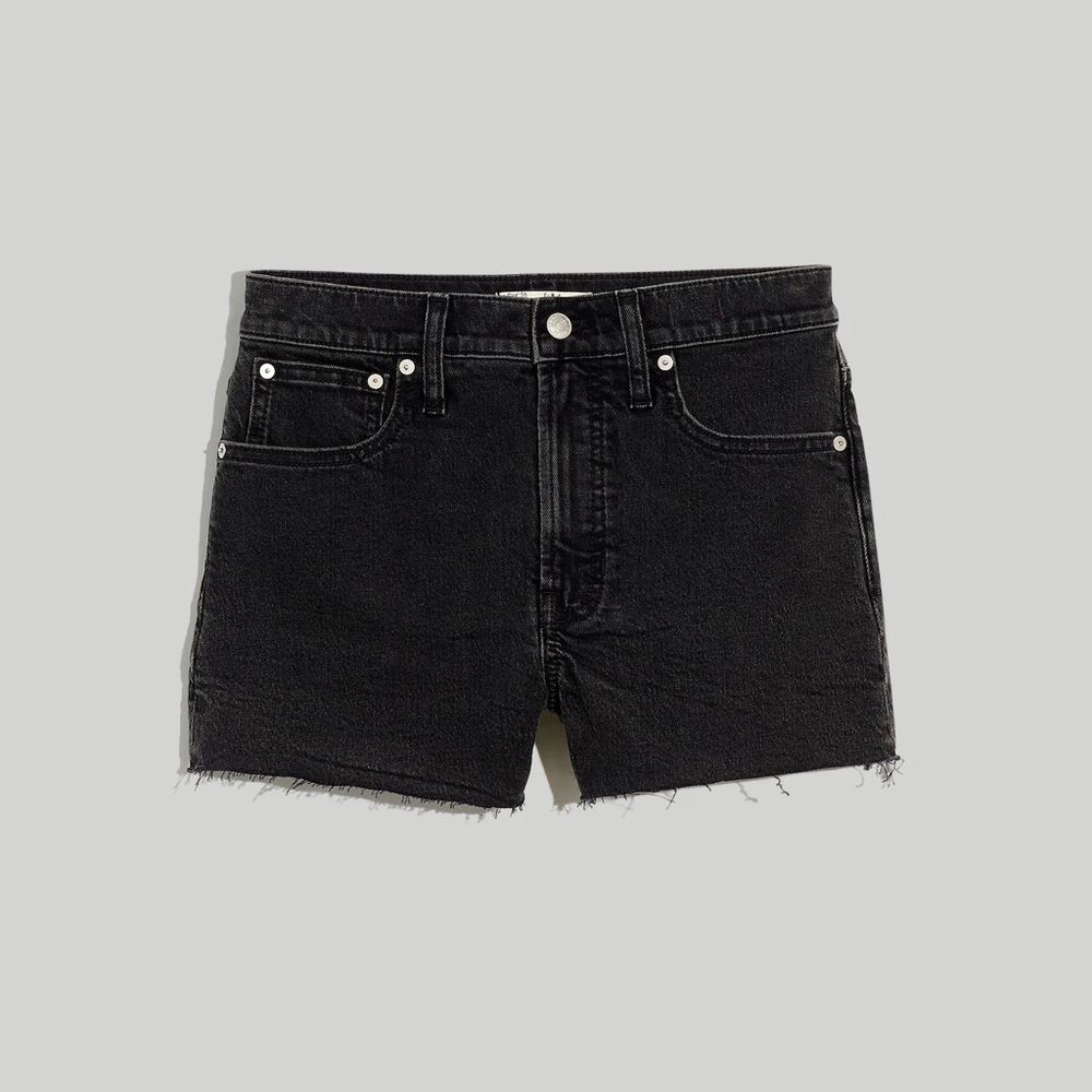 Black Garage Denim shorts